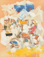 Michael Goldberg Painting, Original Work - Sold for $37,500 on 11-25-2017 (Lot 420).jpg